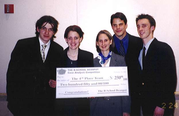 Boston-School Beanpot Case Analysis Competition Finalist - Group Photo